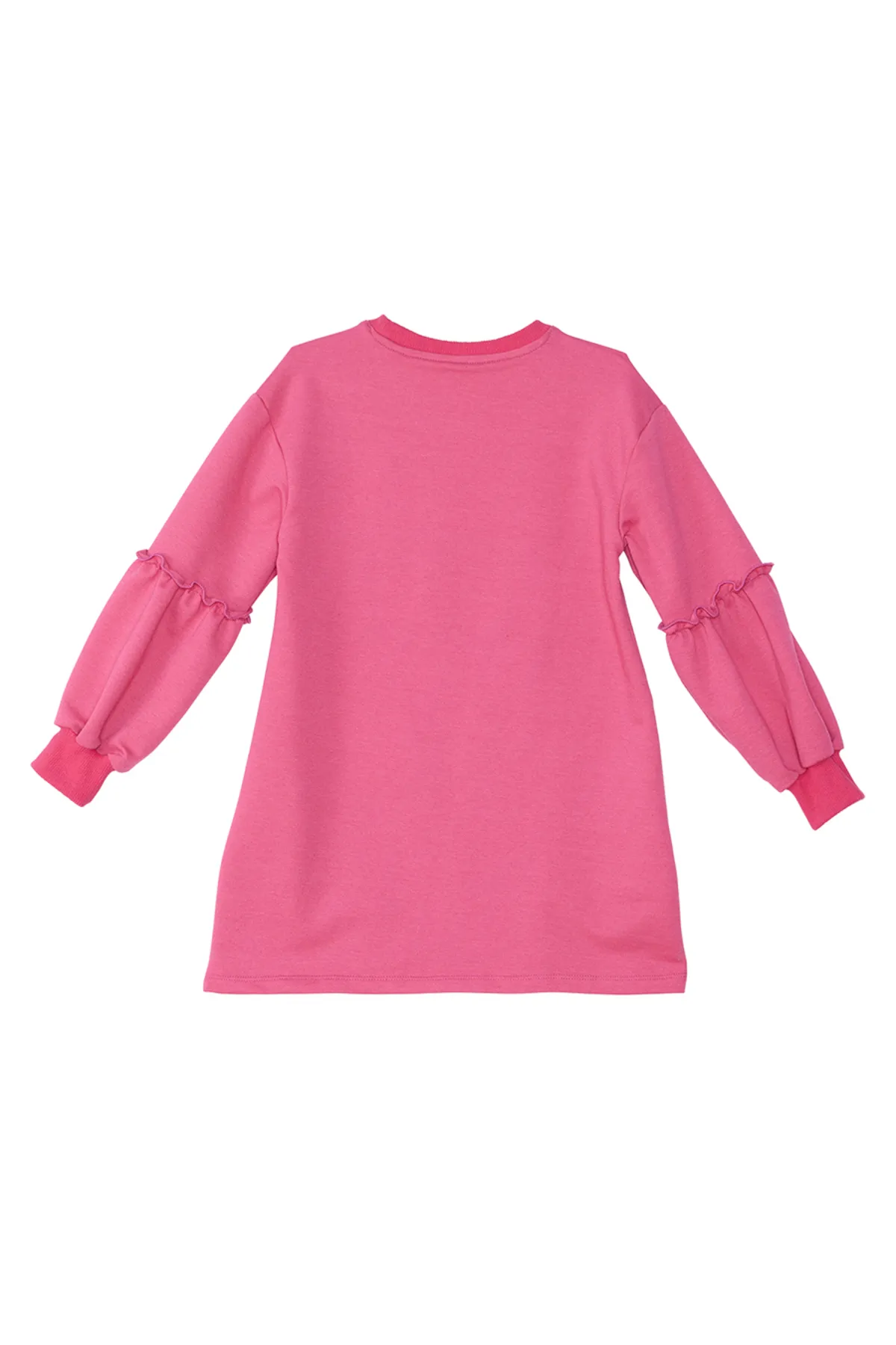 MSHB&G  Rosa Kleid für Mädchen mit Leopardenmuster und Zebramuster