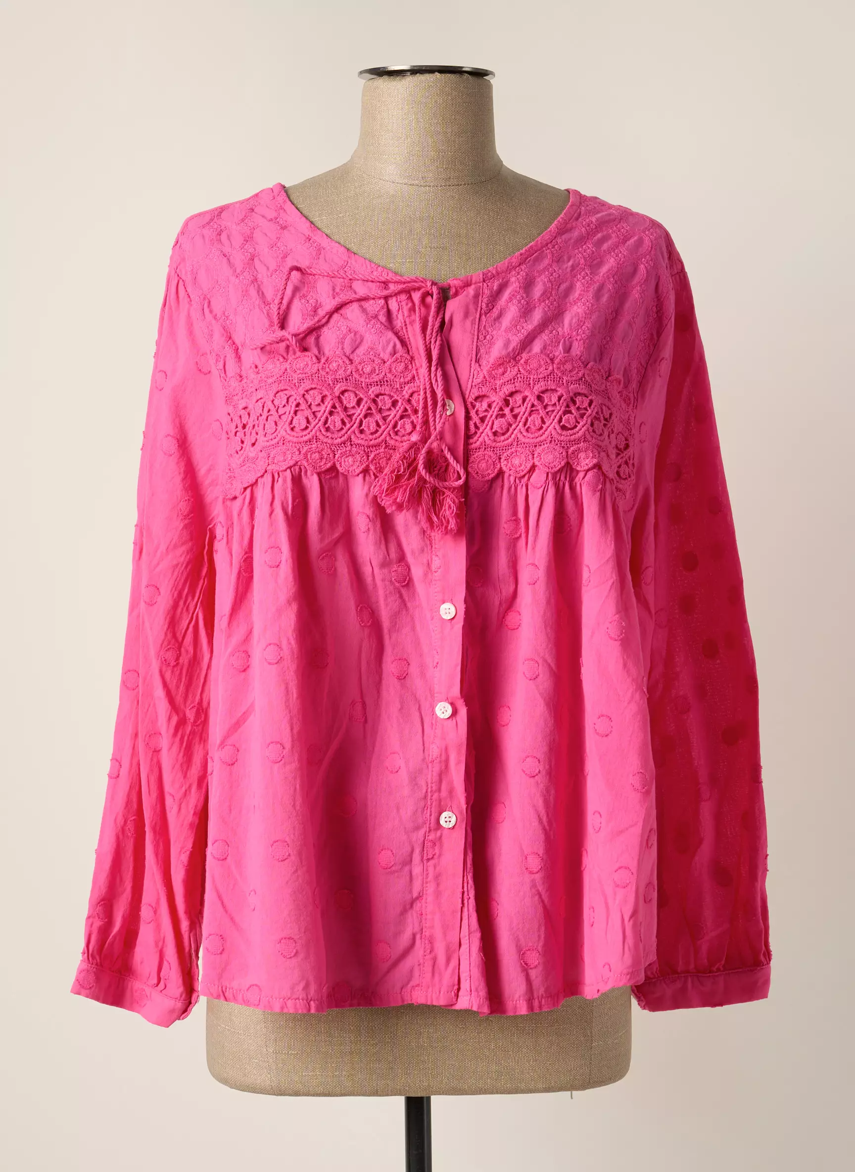 Gioya   Co Chemisiers Femme couleur rose
