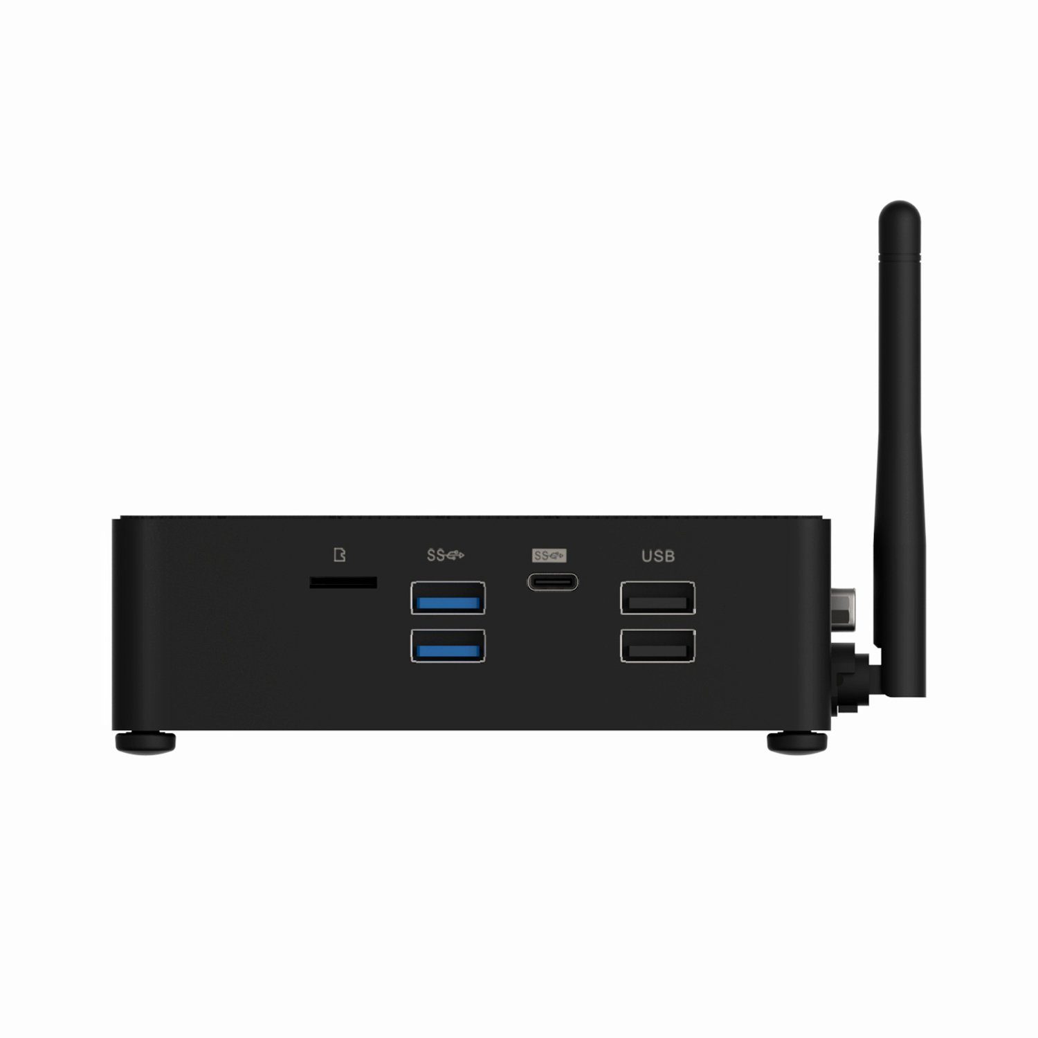 Orbsmart AW-13 Mini-PC (Intel N5100, 8 GB RAM, 128 GB SSD, Windows 11 Pro 4K Computer, Desktop-PC lüfterlos)