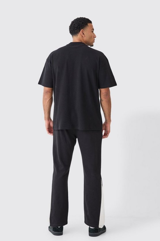 Oversize T-Shirt mit Sternen-Print