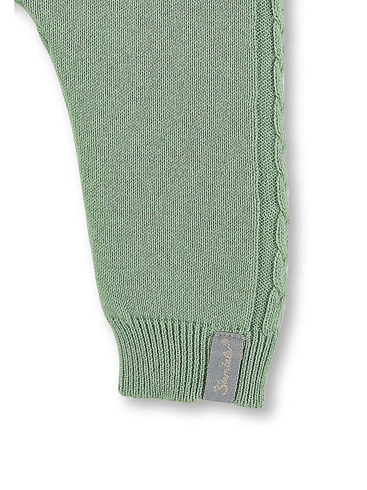 Sterntaler GOTS Strick-Hose Zopfmuster in sattes grün günstig kaufen 80