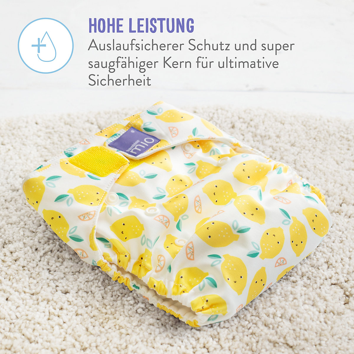 Bambino Mio, miosolo classic All-in-One Stoffwindel, Verträumte Giraffe