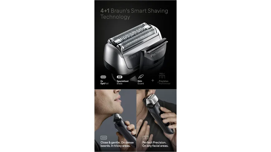 BRAUN Rasierer Wet&Dry Series 8 8513s