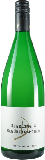 2022 Riesling und Gewürztraminer süß Bio 1,0 L - Wein- und Sektgut Bergkeller