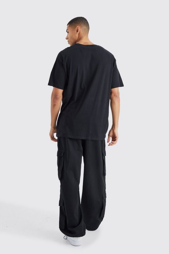 Oversize T-Shirt mit lizenziertem Pixel Superman Print