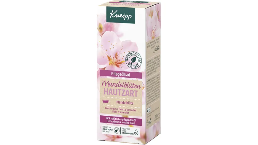 Kneipp Pflegebadöl Mandelblüten hautzart 100 ml