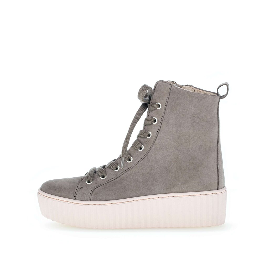 Gabor fashion Schnürstiefelette grau