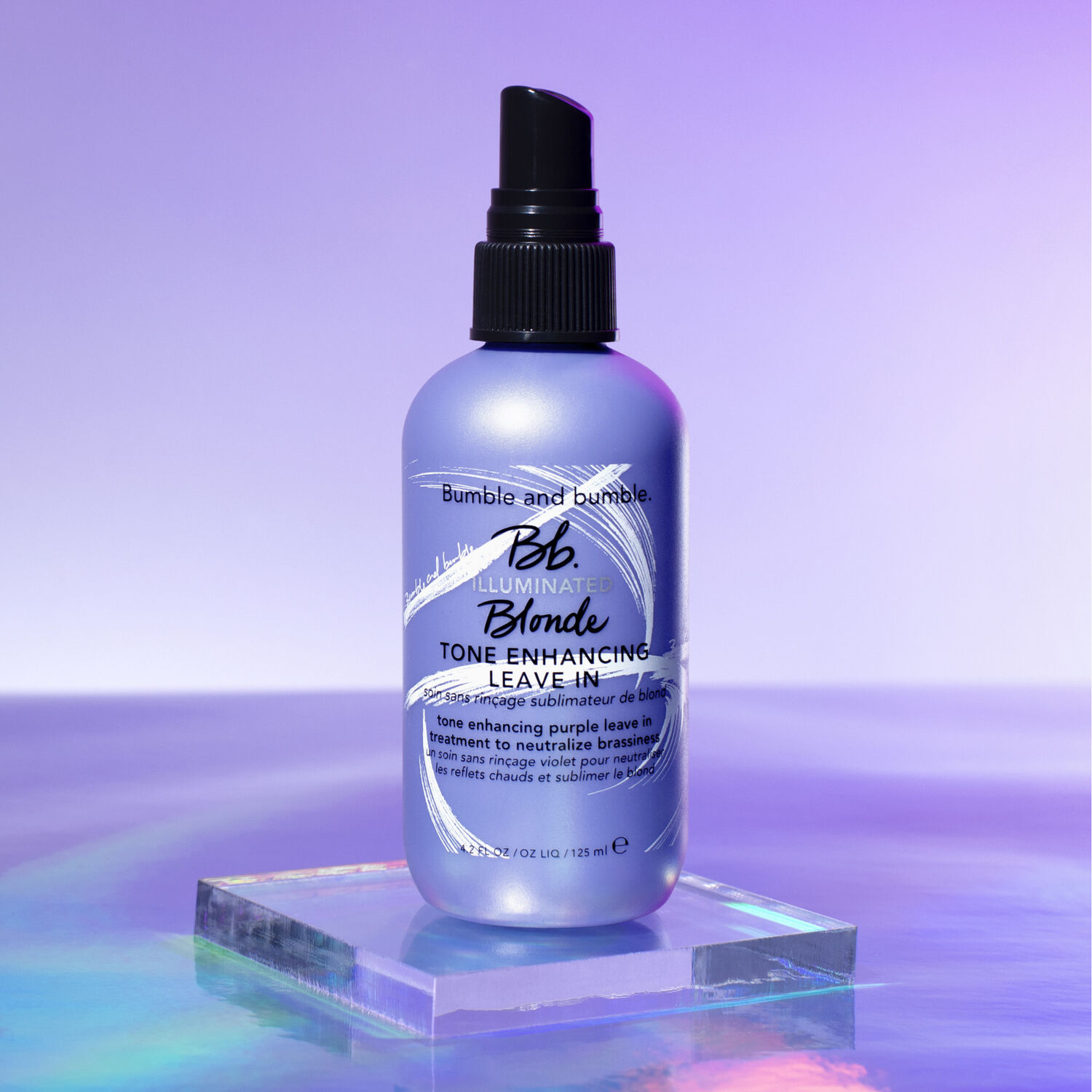 Bumble and Bumble Bb.Illuminated Blonde Spray violet sans rinçage raviveur de blond 125 ml