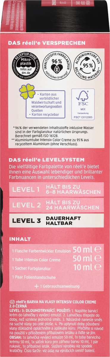 Haarfarbe 2.0 Schwarz, 1 St