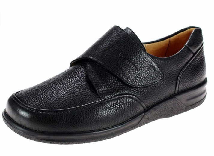 GANTER Komfort Slipper schwarz Kurt