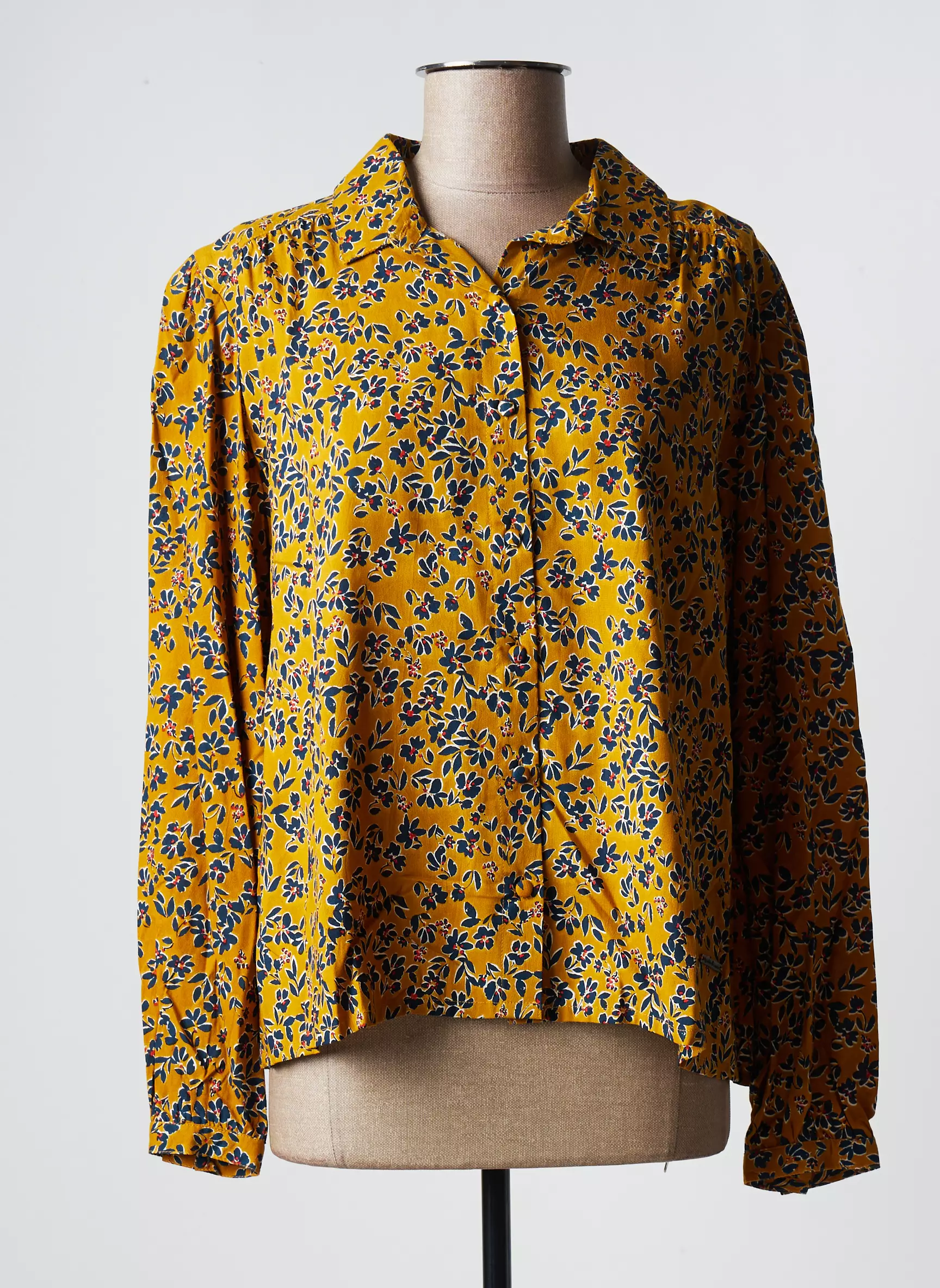 Agathe   Louise Chemisiers Femme couleur jaune
