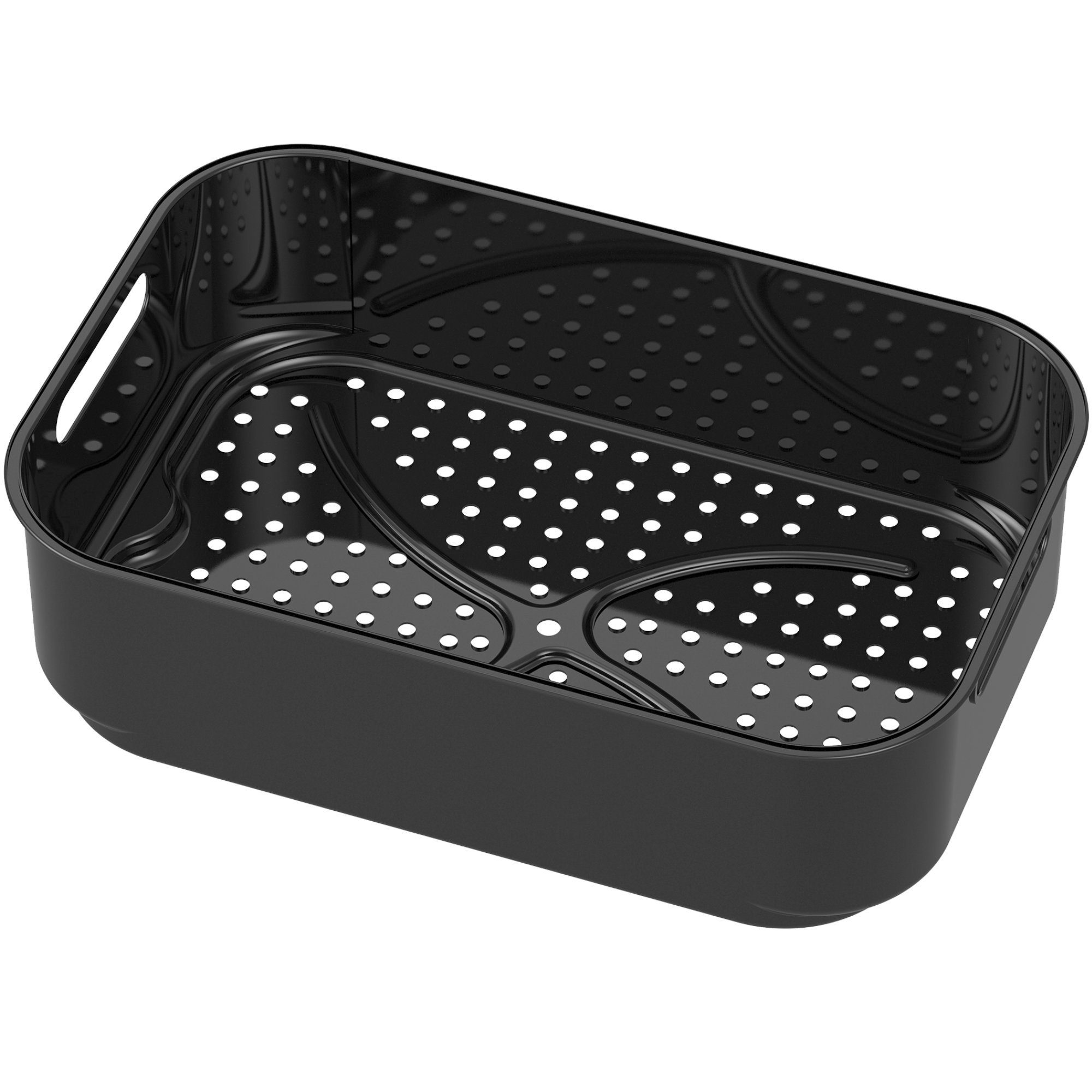 TurboTronic by Z-Line Heißluftfritteuse bis 260°C Food Grill mit digitalem Temperaturfühler 6,5 L Volumen, 1800 W, Tischgrill mit Crisper Plate Steakgrill