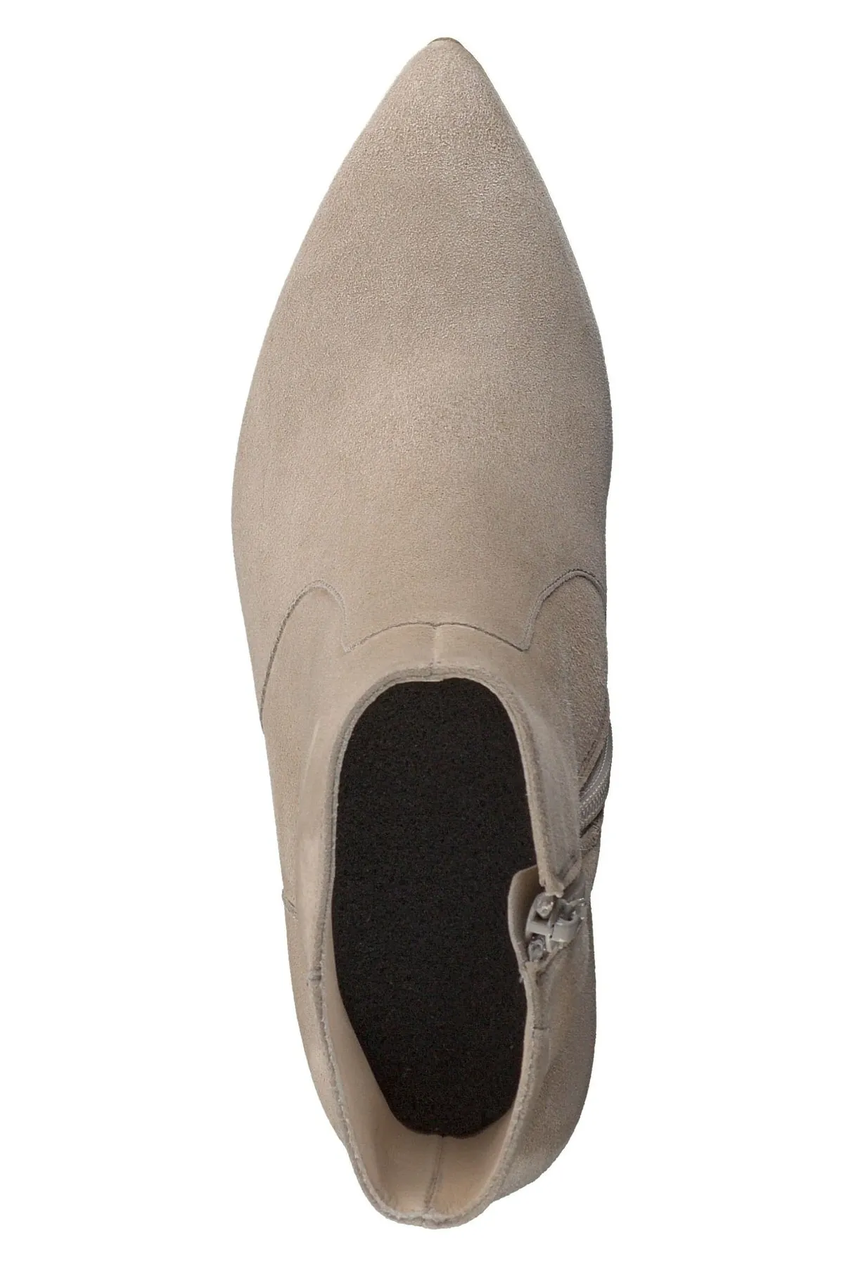 Paul Green  Stiefelette - Beige - Blockabsatz
