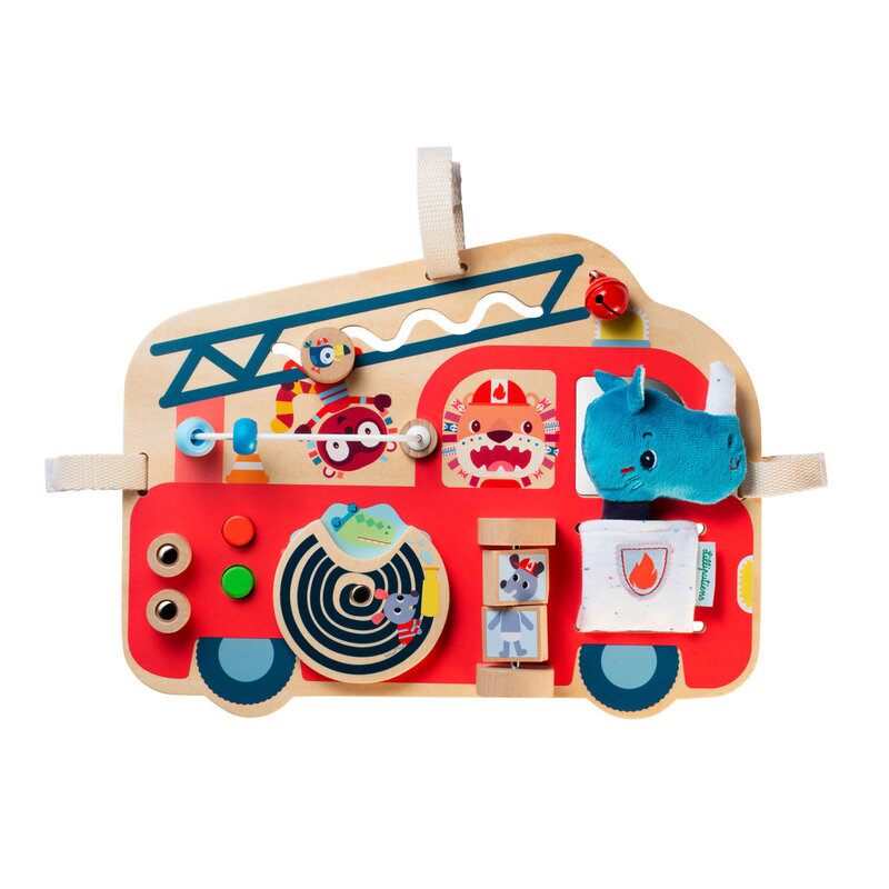 Panneau d'activités Camion de pompier Lilliputiens