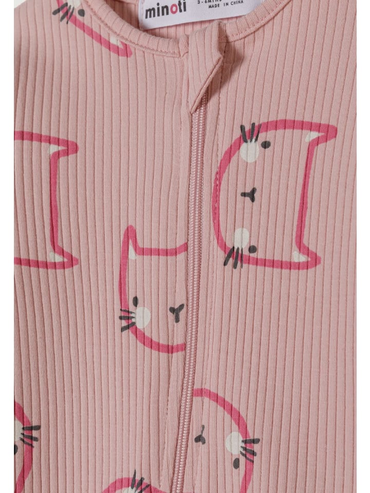 Minoti 3er. Set: Strampler 21babyrib1 in hellpink günstig kaufen 50