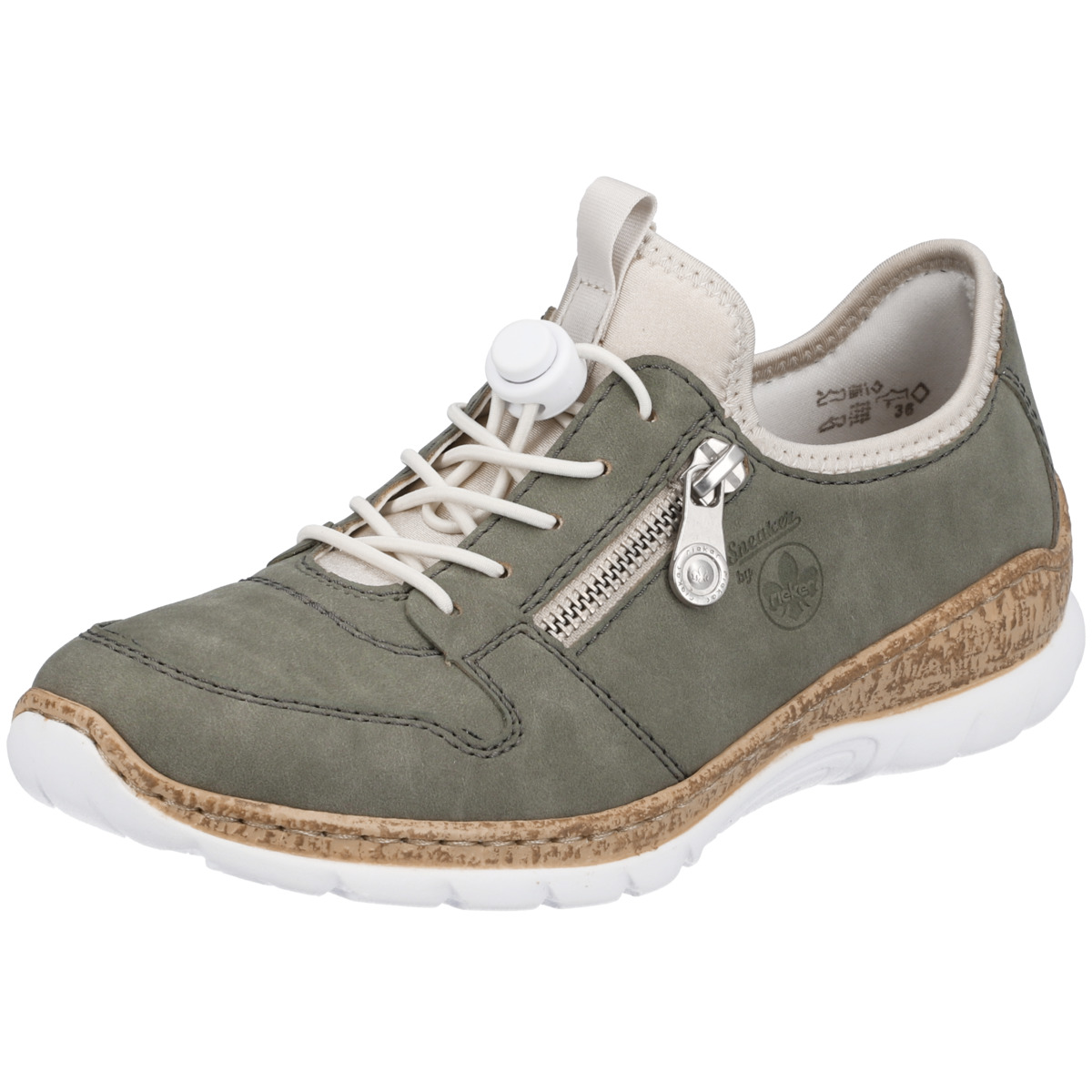 Rieker N42G0 Sneaker Low gruen