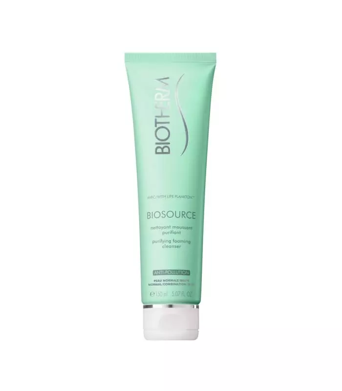 EXFOLIANT NETTOYANT MOUSSANT PURIFIANT BIOSOURCE Mousse nettoyante hydra-minérale exfoliante tonifiante Peaux normales à mixtes