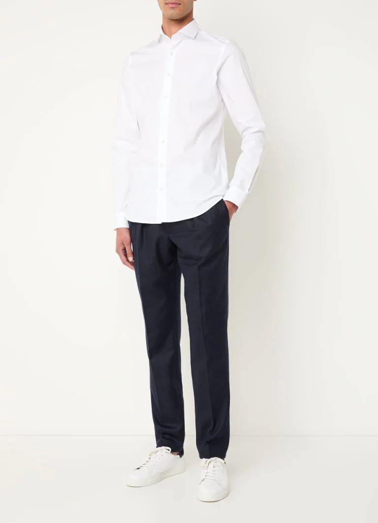 Camicia Profuomo extra slim fit con colletto all'italiana