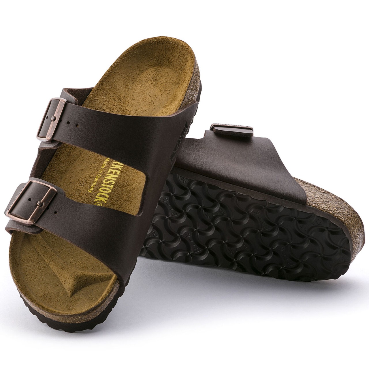 BIRKENSTOCK Pantoletten braun Arizona