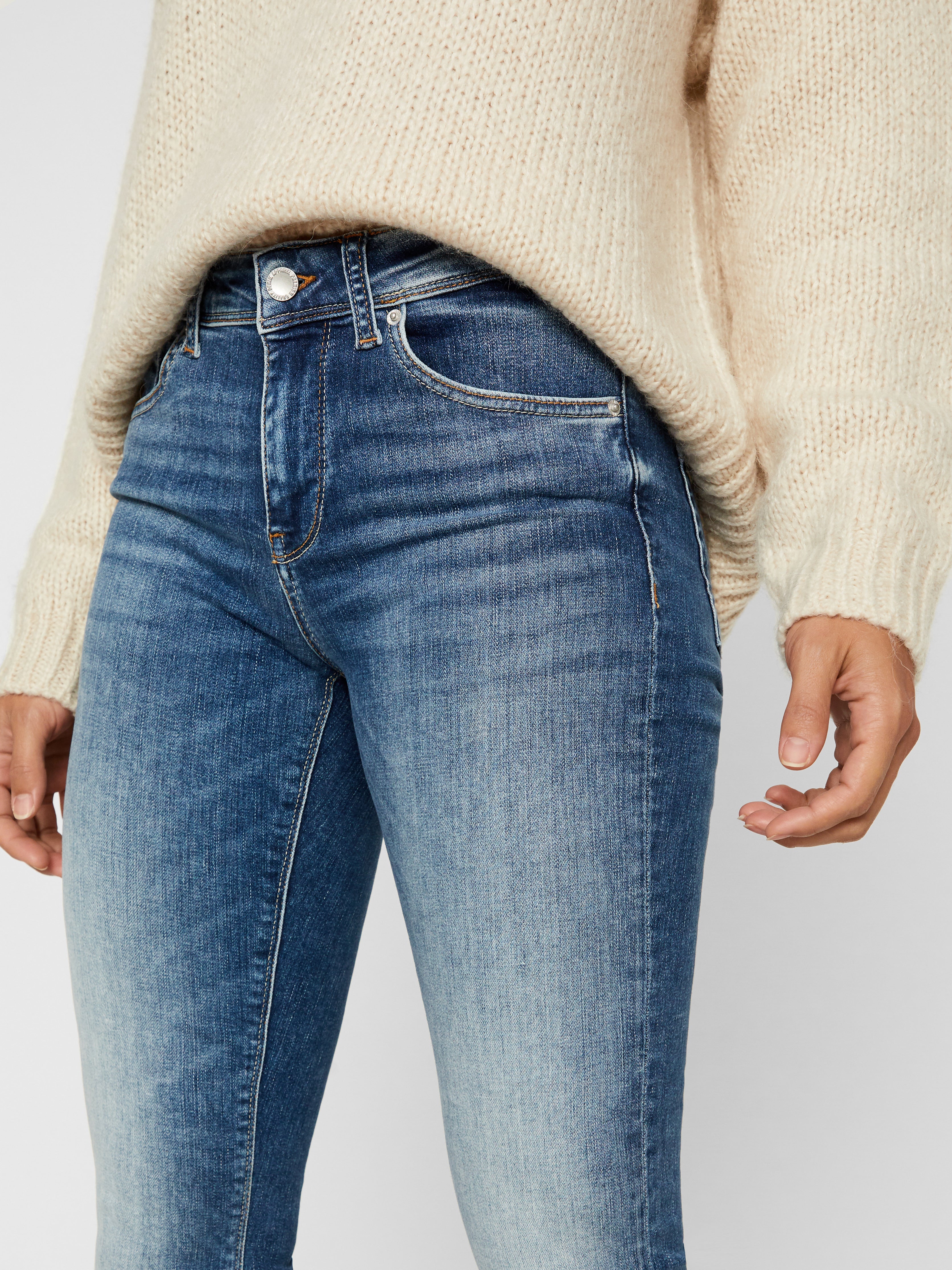 VMLUX Mid Rise Slim Fit Jeans
