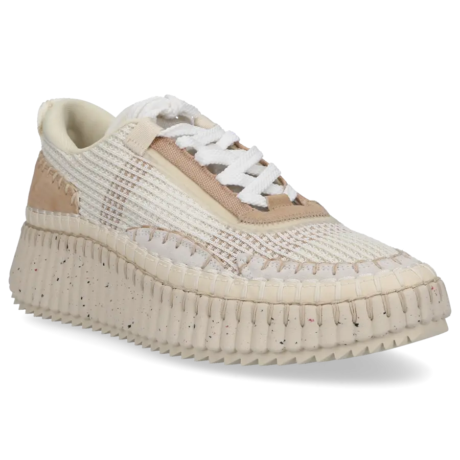 Chloé - Sneaker low NAMA Textil - beige