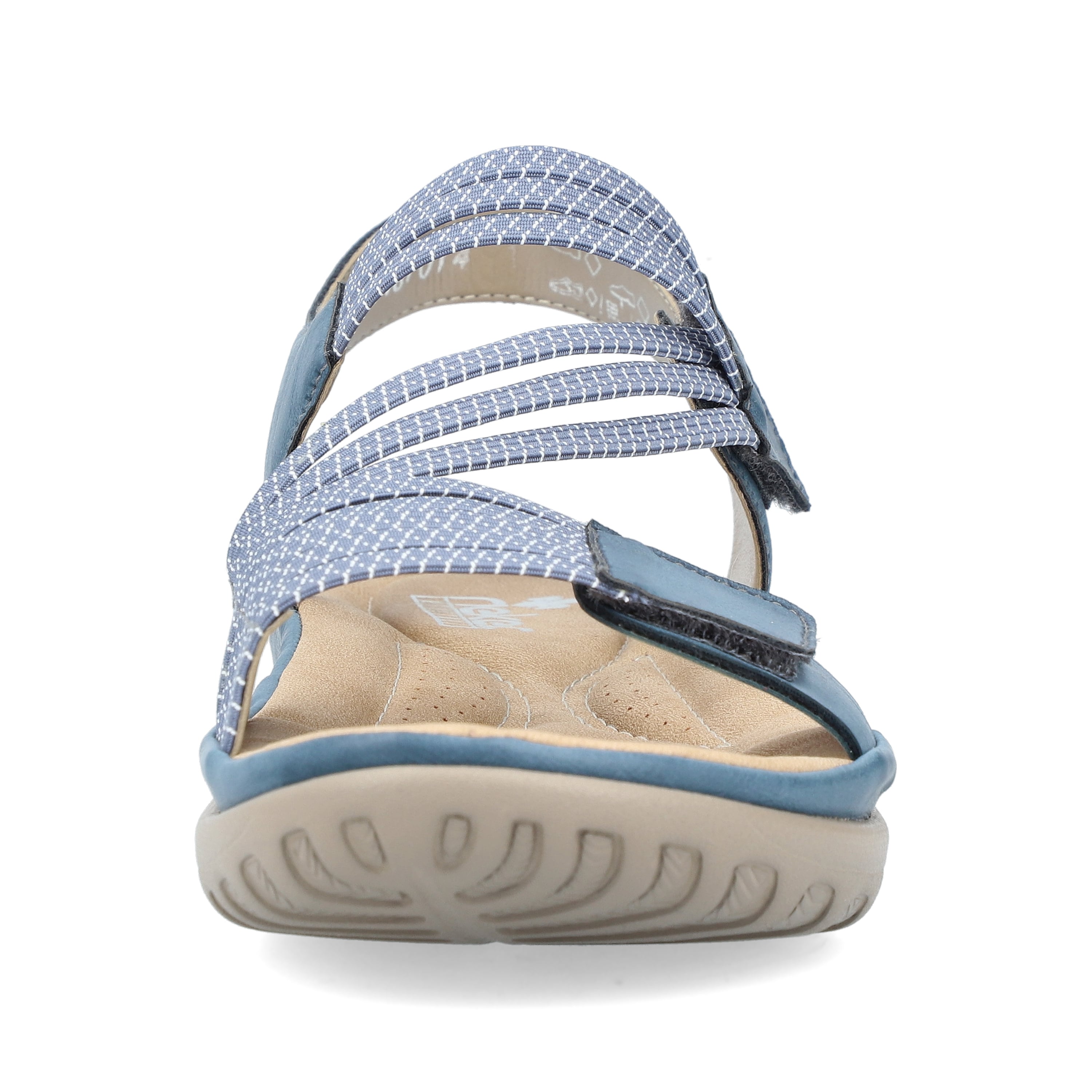 Rieker Damen Riemchensandalen himmelblau