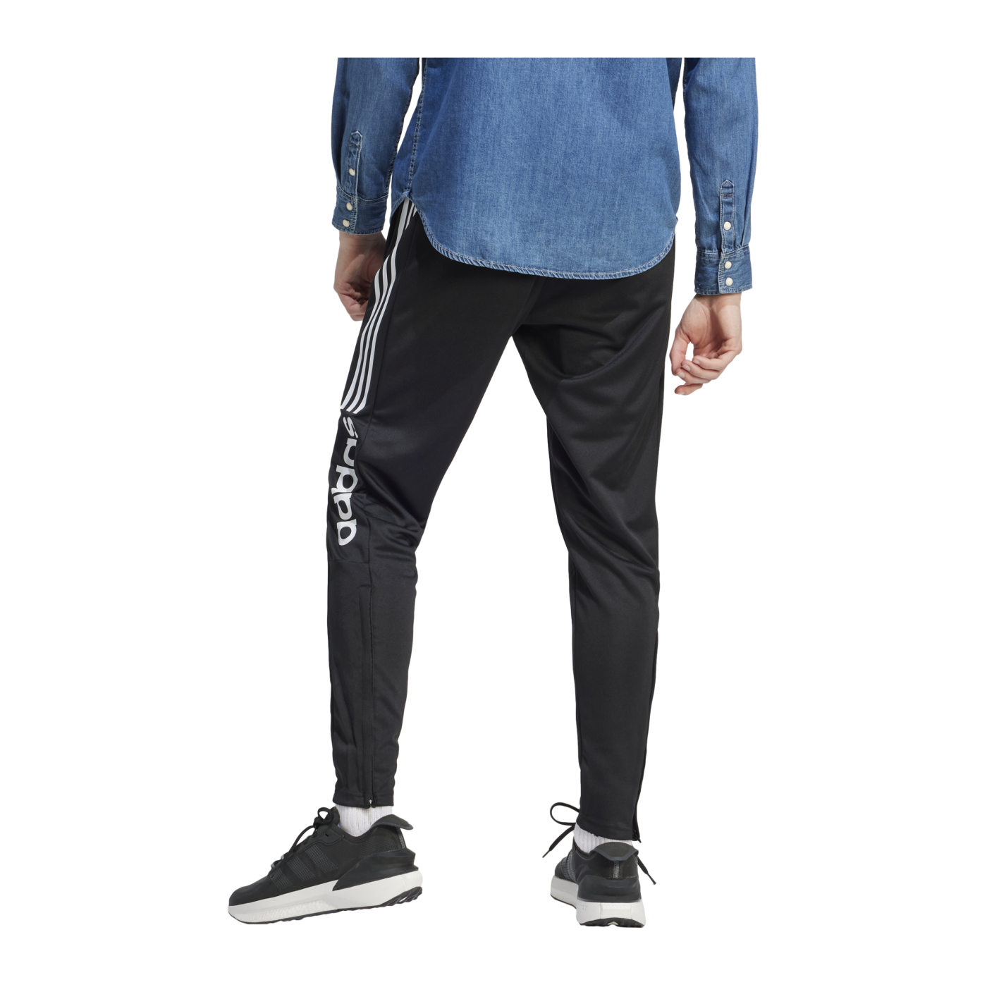adidas Tiro Trainingshose Schwarz Weiss
