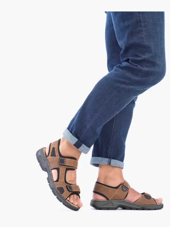 Rieker Herren Trekkingsandalen