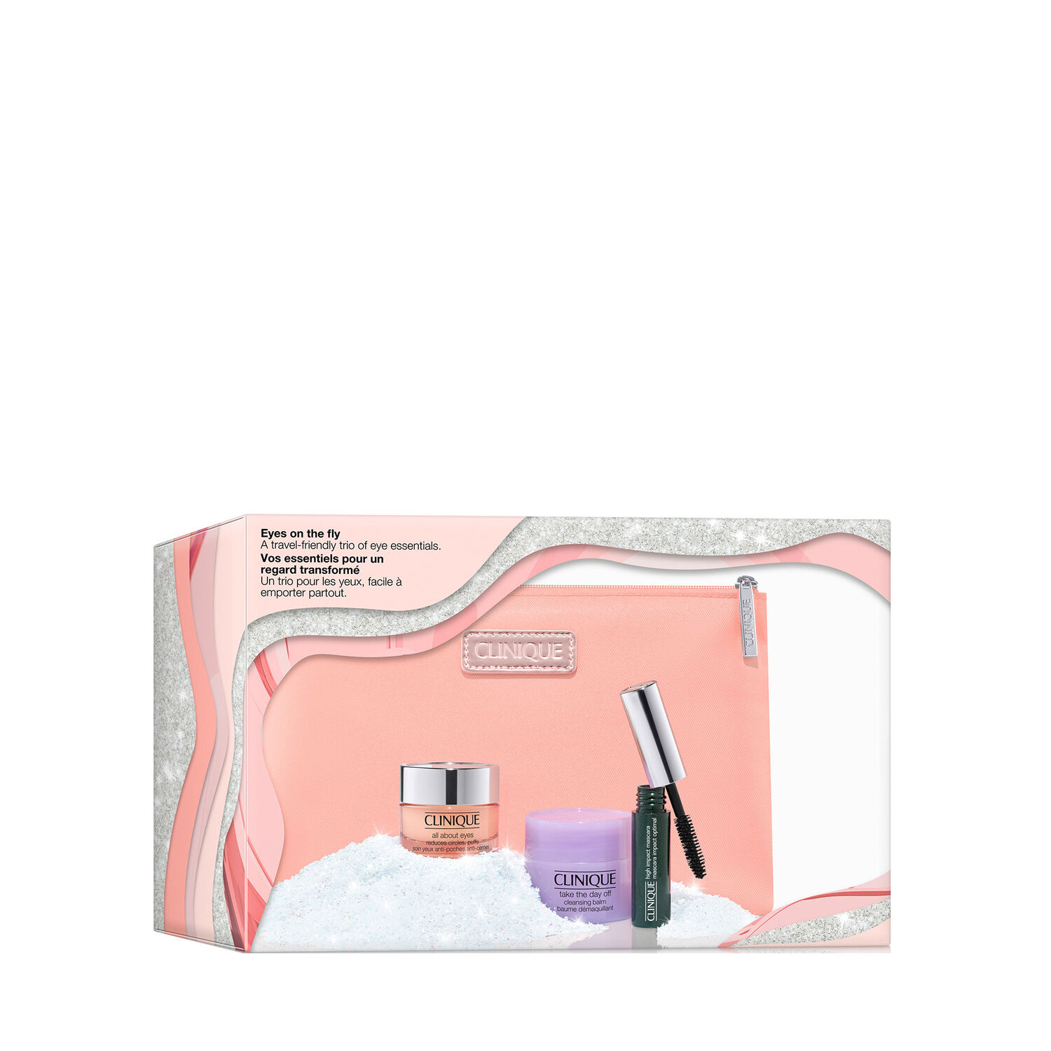 Clinique All About Eyes Coffret Soin Maquillage des Yeux - 3 Produits