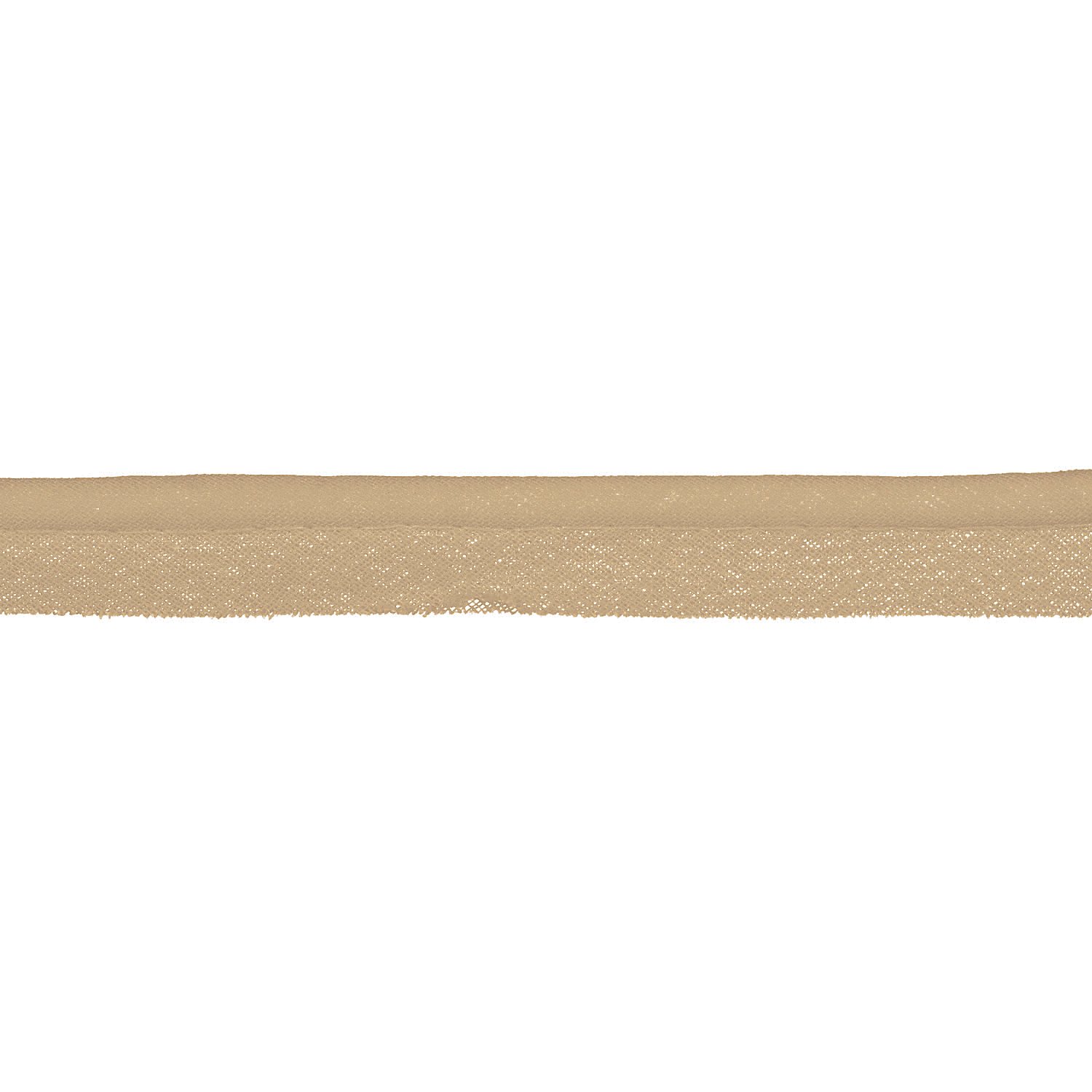buttinette Baumwoll-Paspelband, beige, 4 mm Ø, 5 m
