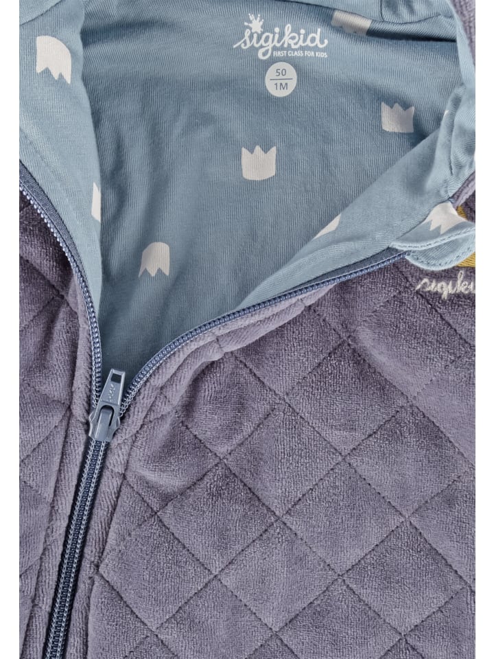 Sigikid Nickioverall wattiert Classic Baby in blau günstig kaufen