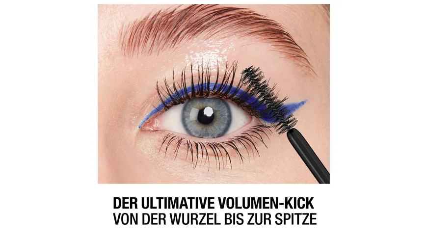 MANHATTAN COSMETICS Volume Up Mascara 8 ml 003 - Black Waterproof