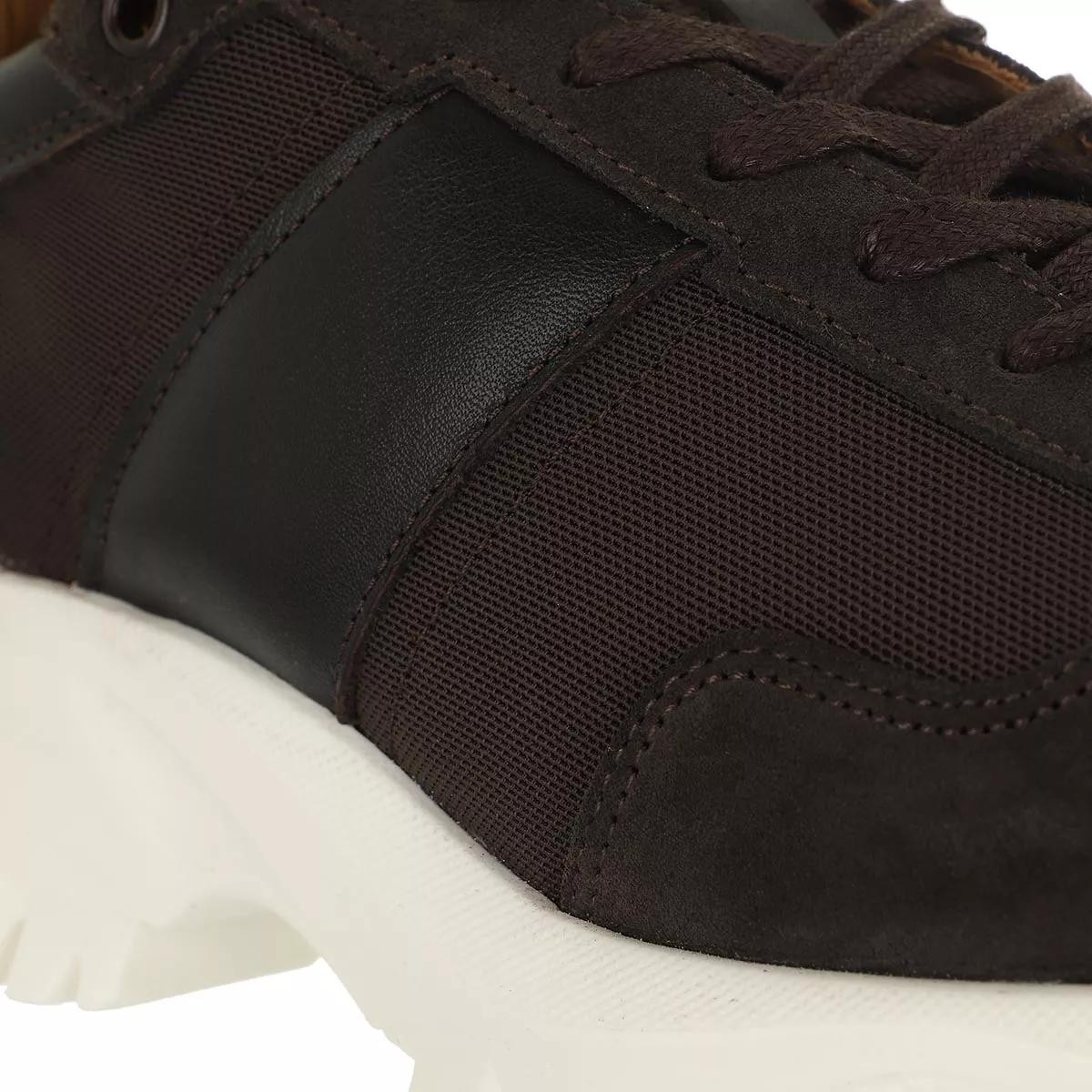 TIGER OF SWEDEN Freizeit Schnürer braun Low-Top Sneaker