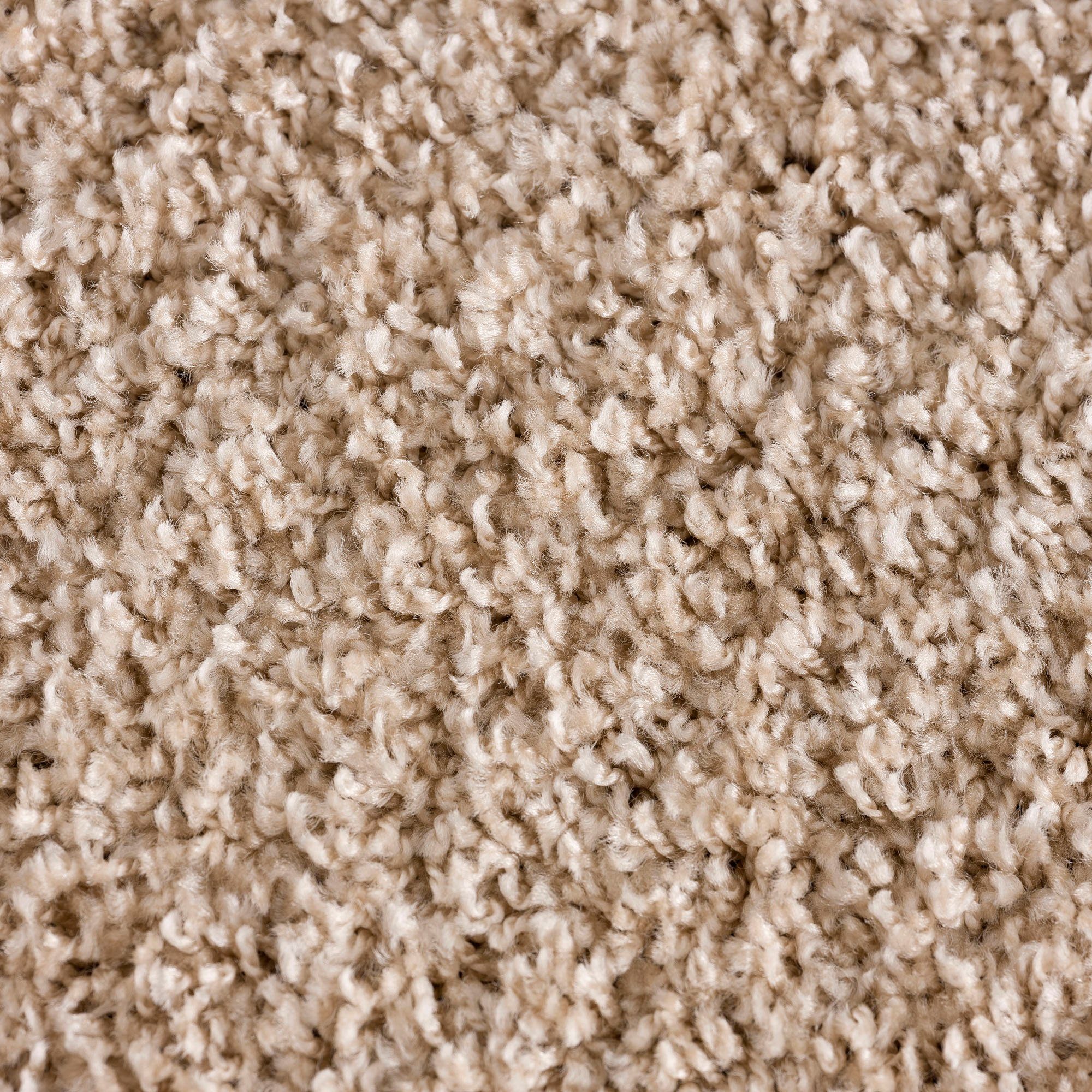 Hochflor-Teppich LOCA, Sanat, rund, Höhe: 30 mm, Wohnzimmer, Langflor, Shaggy, Schlafzimmer