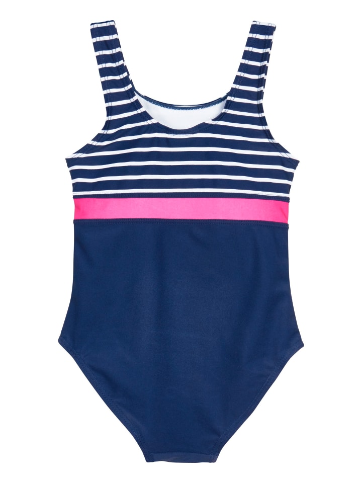 Playshoes UV-Schutz Badeanzug Ringel in Marine günstig kaufen