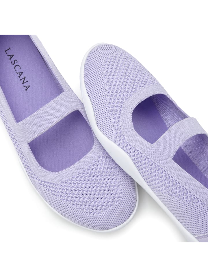 LASCANA Sneaker Ballerinas in flieder günstig kaufen