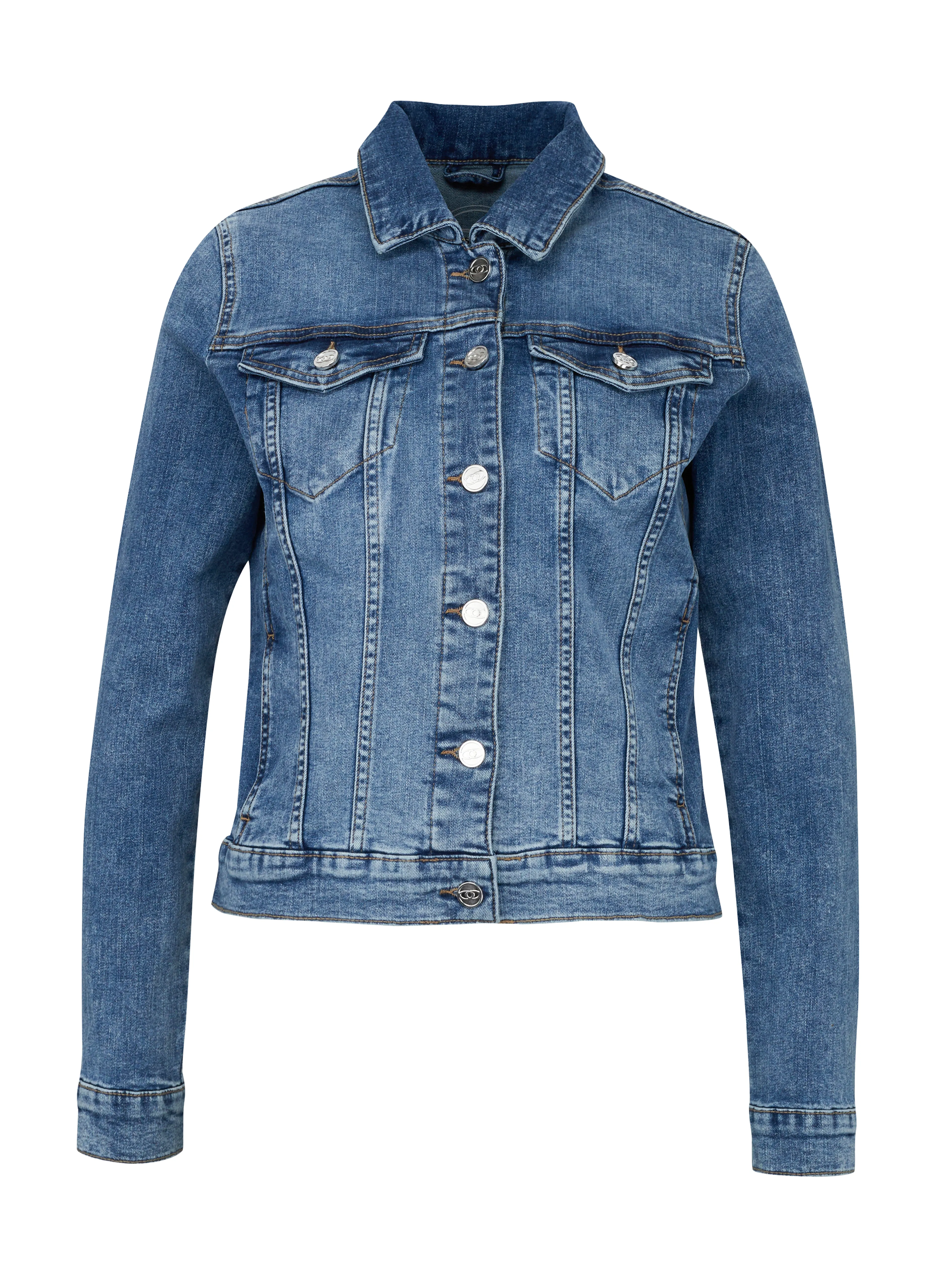 Hellblaue Damen-Jeansjacke ORSAY