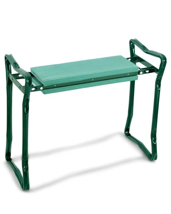 Banc agenouilloir de jardin.