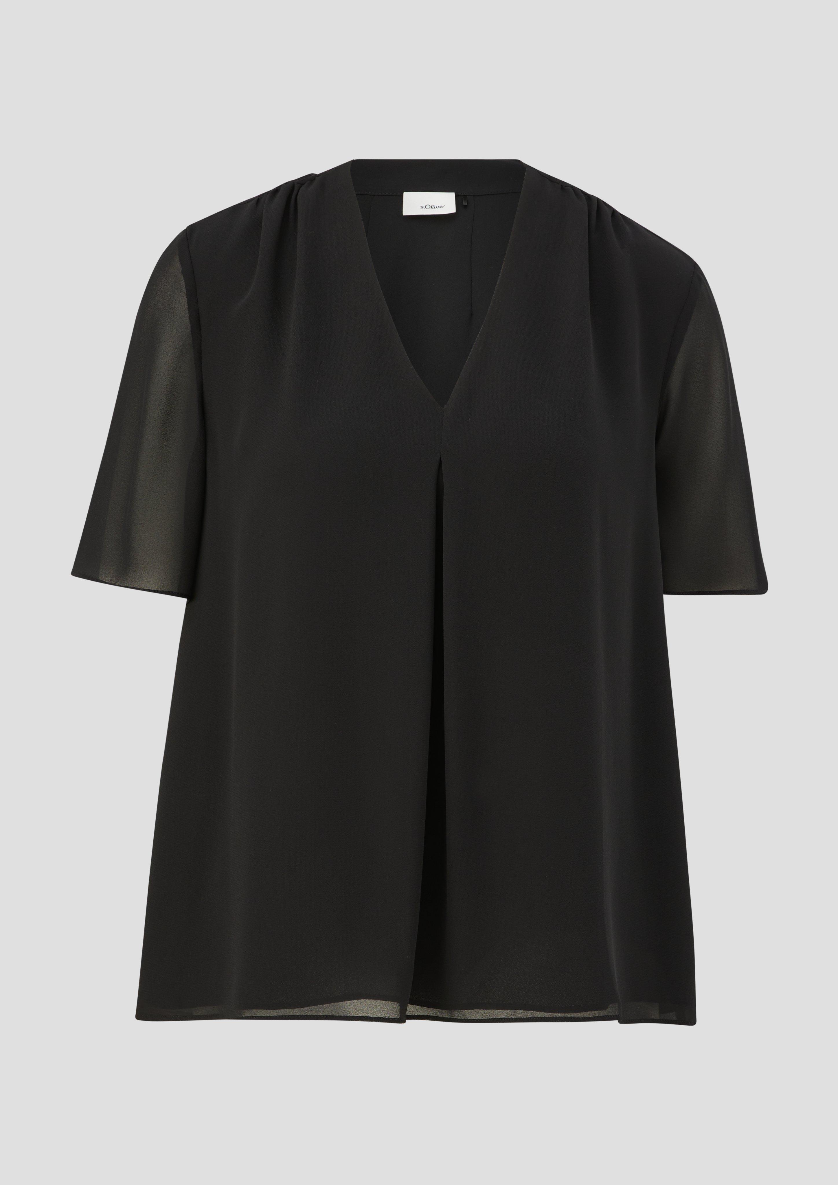 Bluse mit V-Ausschnitt  2135558-9999