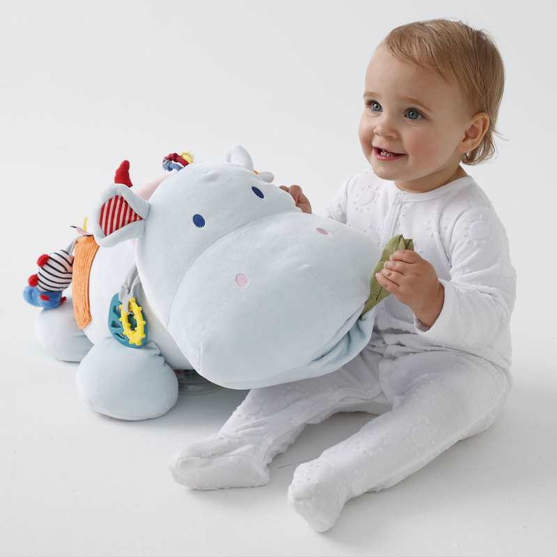 Peluche multi activités Axel l'hippo Oxybul
