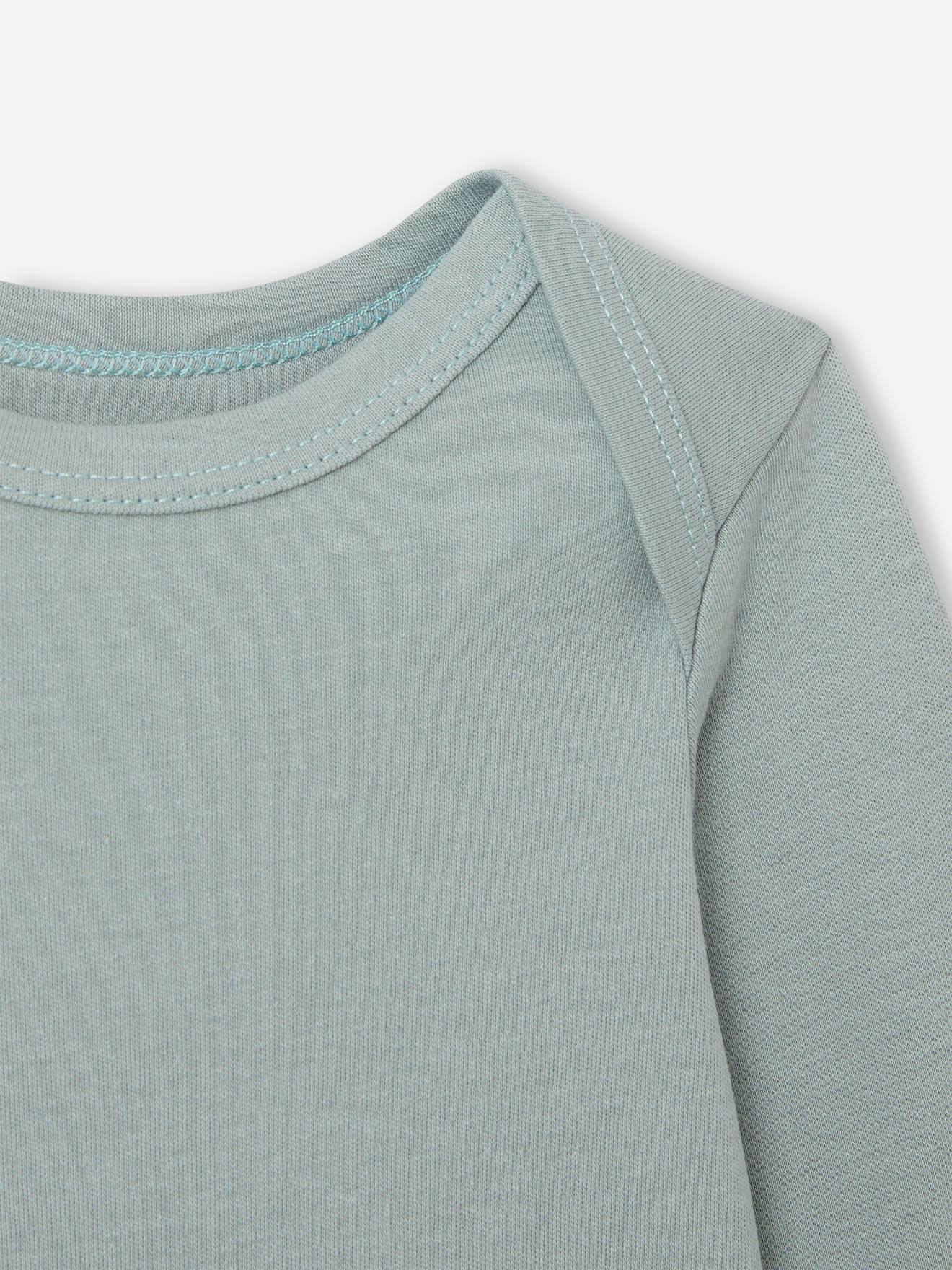 Vertbaudet Bio-Kollektion: 7er-Pack Baby Schlupfbodys BASIC Oeko-Tex - mehrfarbig