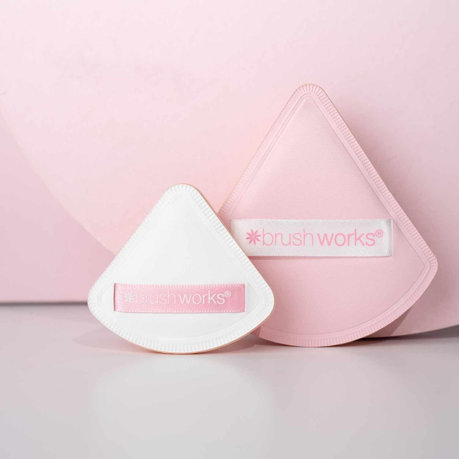 Brushworks Duo háromszög alakú szivacsok folyékony és krémes textúrákhoz