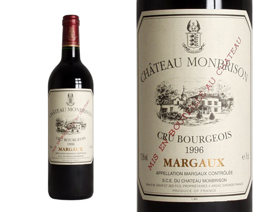 Château Monbrison Rouge 2012 Bordeaux Margaux