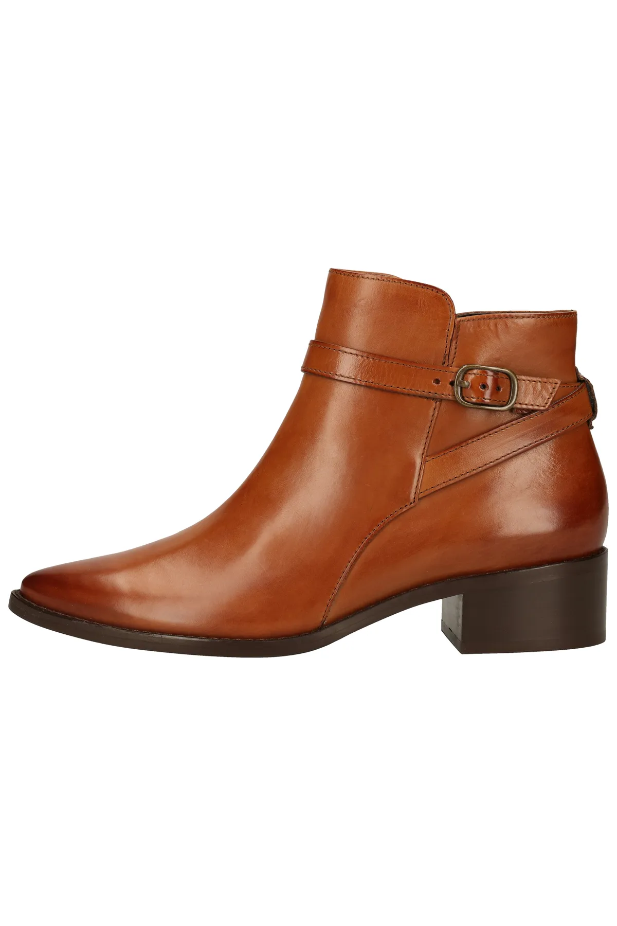 Paul Green  Stiefelette - Braun - Blockabsatz