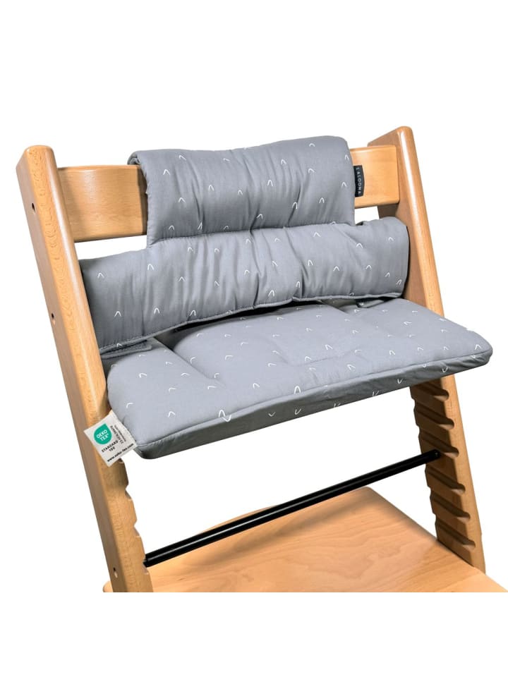 LaLoona Sitzkissen / Hochstuhlauflage für Stokke Tripp Trapp in grau günstig kaufen onesize