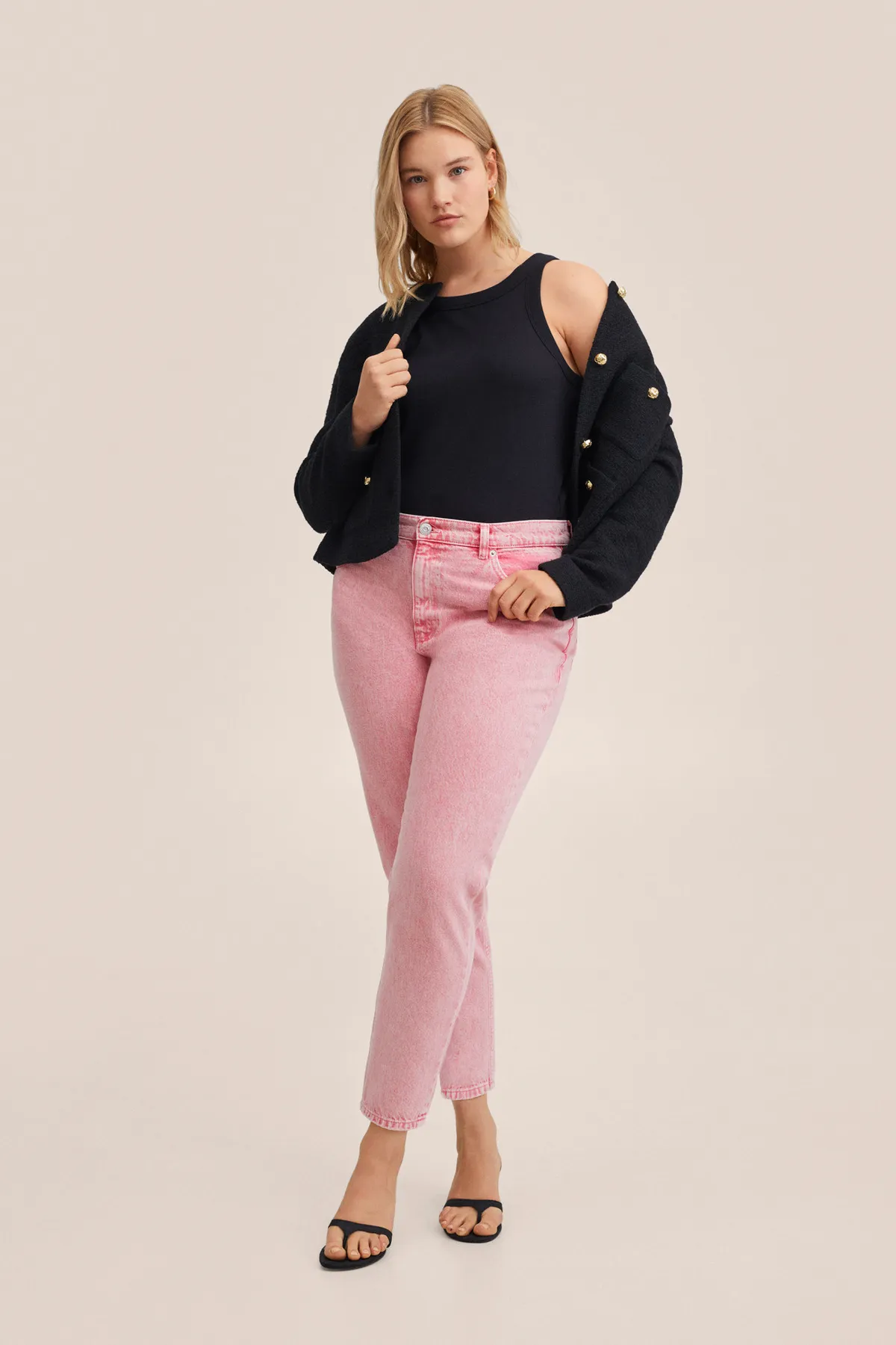 MANGO  27005767 Damen/Mädchen Bubblegum Pink