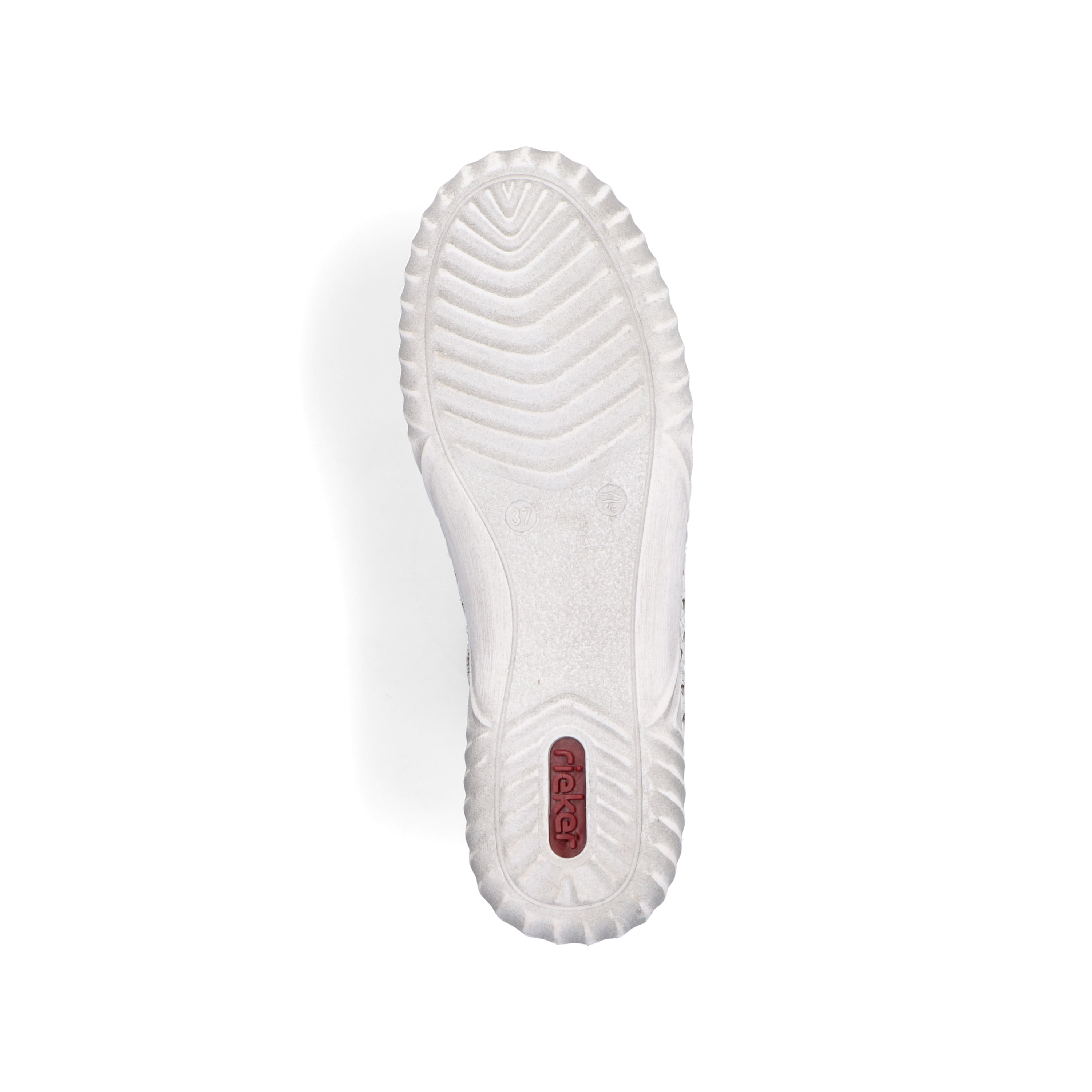 Rieker Damen Slipper grauweiß