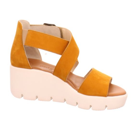 PAUL GREEN Klassische Sandalen gelb