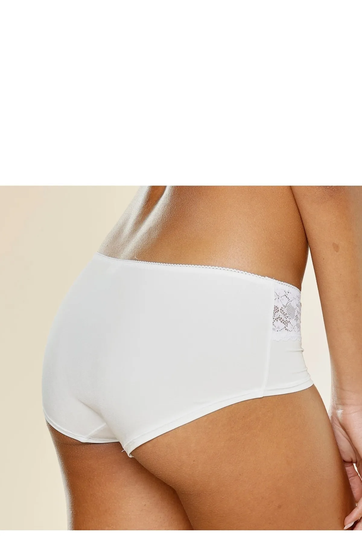 LASCANA  Unterhosen - Weiß - Unifarben
