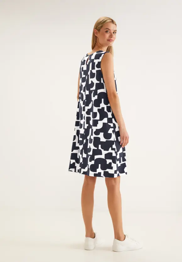 Street One Ärmelloses Kleid mit Print